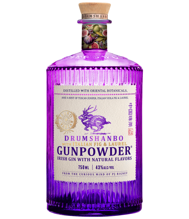 Drumshanbo Gunpowder Irish Gin Italian Fig & Laurel 1,00 ltr 43%
