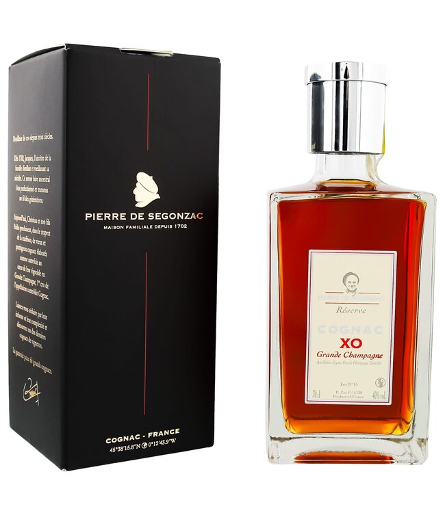 Pierre de Segonzac Cognac XO Reserve Carafe Qbic 0,70 ltr 40%