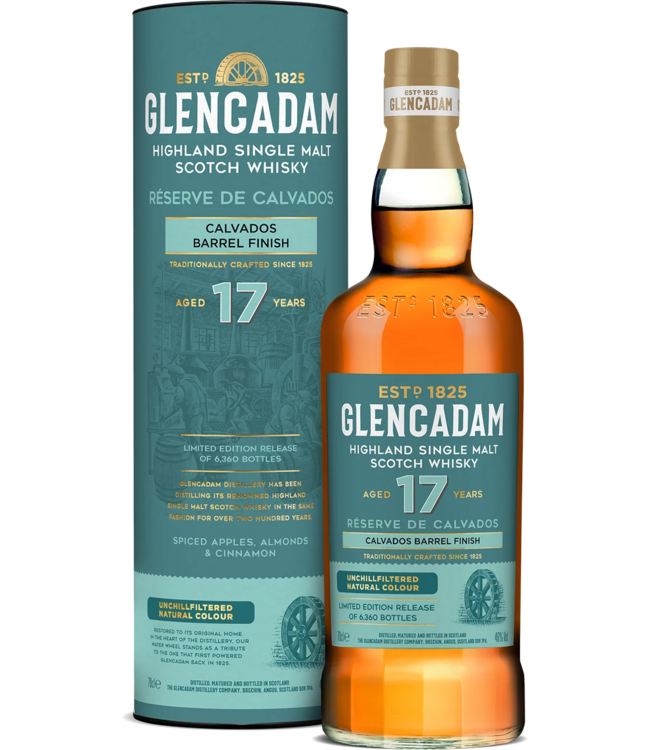 Glencadam 17 Years Old Calvados Cask Finish 2008 0,70 ltr 46%
