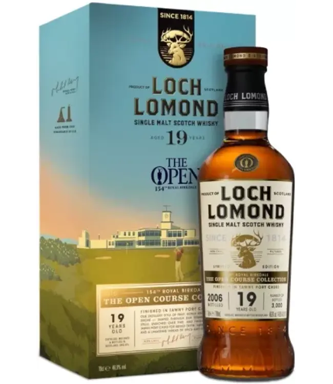Loch Lomond 19 Years Old The Open Tawny Port Finish 0,70 ltr 46,9%