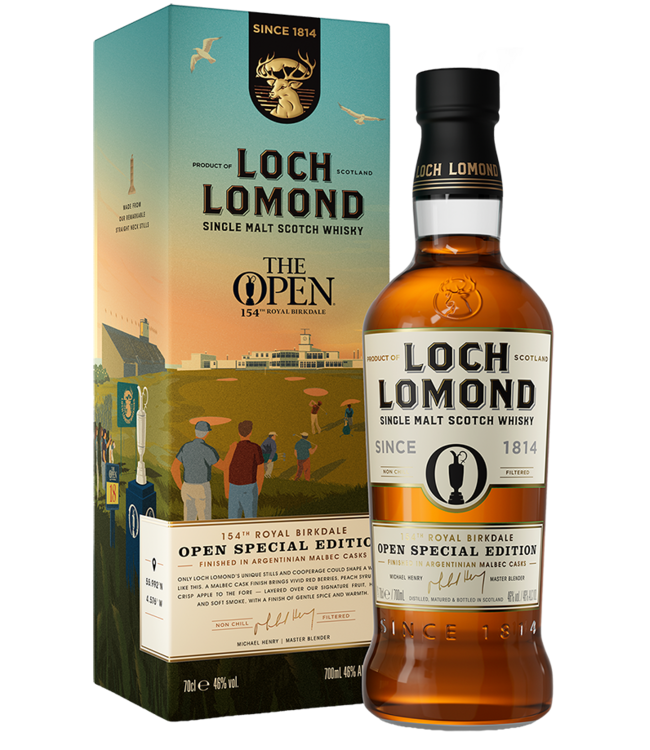 Loch Lomond The Open 2026 Malbec Finish 0,70 ltr 46%