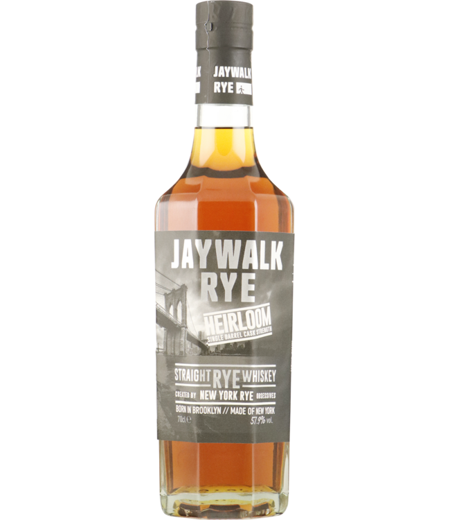 Jaywalk Heirloom Straight Rye Whiskey 0,70 ltr 57,9%