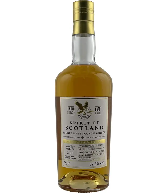 Glen Spey 13 Years Old 2013 Spirit Of Scotland 0,70 ltr 57,3%
