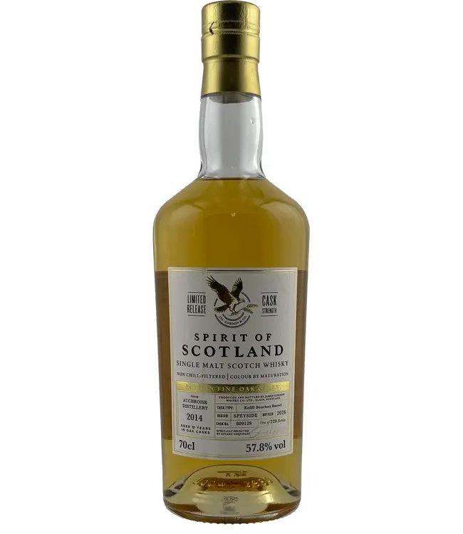 Auchroisk 12 Years Old 2014 Spirit Of Scotland 0,70 ltr 57,8%