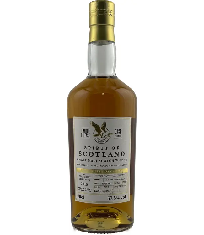 Glen Grant 10 Years Old 2015 Spirit Of Scotland 0,70 ltr 57,4%