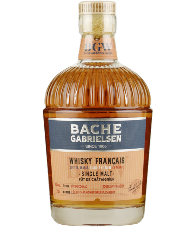 Bache Gabrielsen Whisky Chataignier Kastanje 0,70 ltr 43%