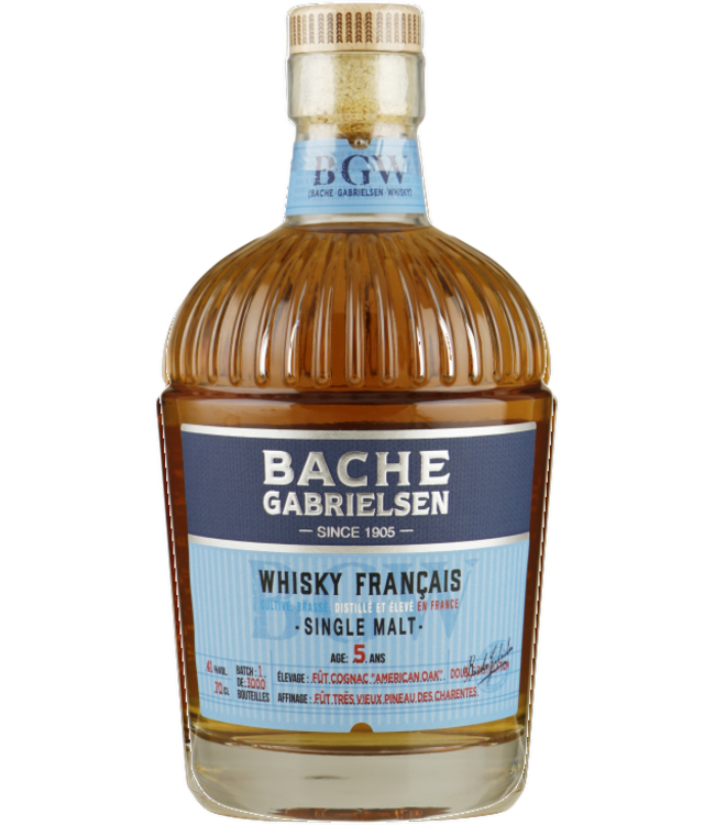 Bache Gabrielsen Whisky Whisky Francais 0,70 ltr 41%