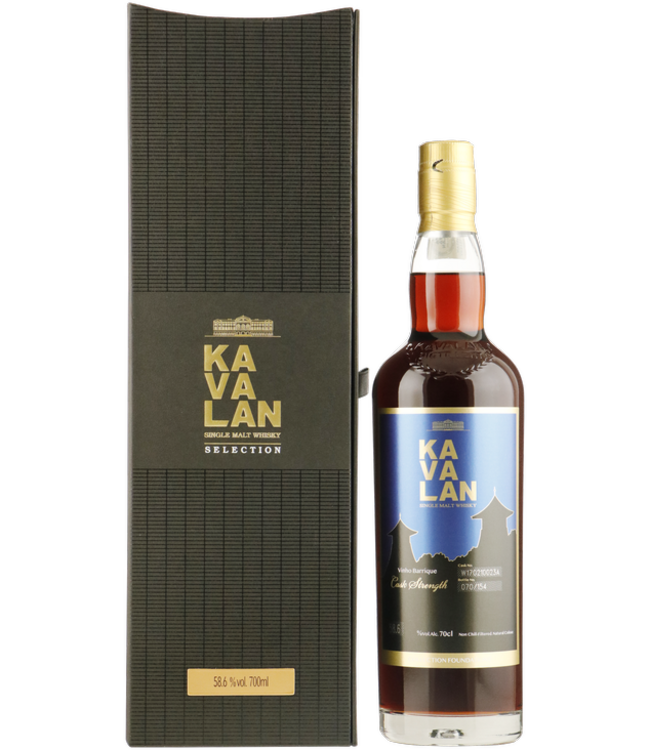 Kavalan Single Cask 7 Years Old Vinho Barrique Single Cask 0,70 ltr 58,6%