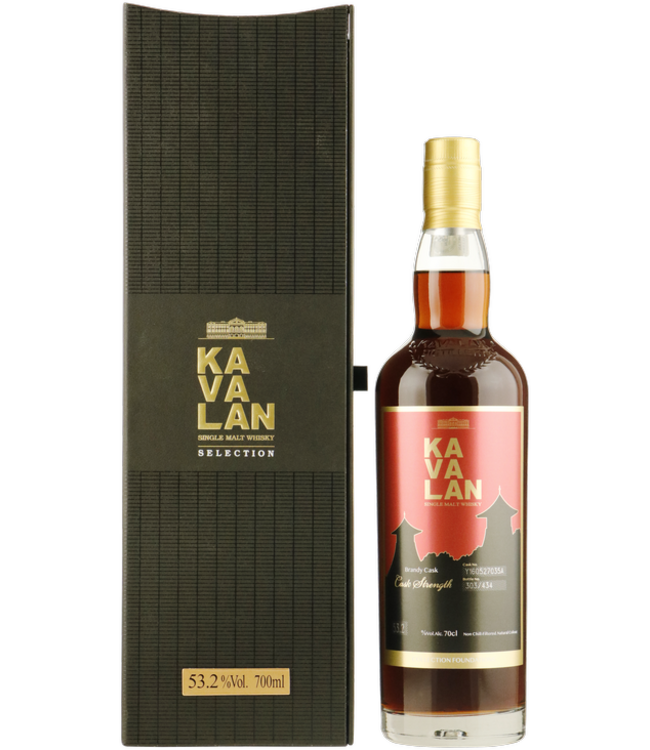 Kavalan Single Cask 8 Years Old Brandy Single Cask 0,70 ltr 53,2%