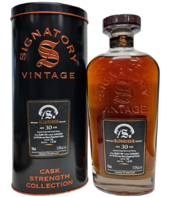 Glenburgie 30 Years Old 1995 Symington's Choice Cask 105 0,70 ltr 51%