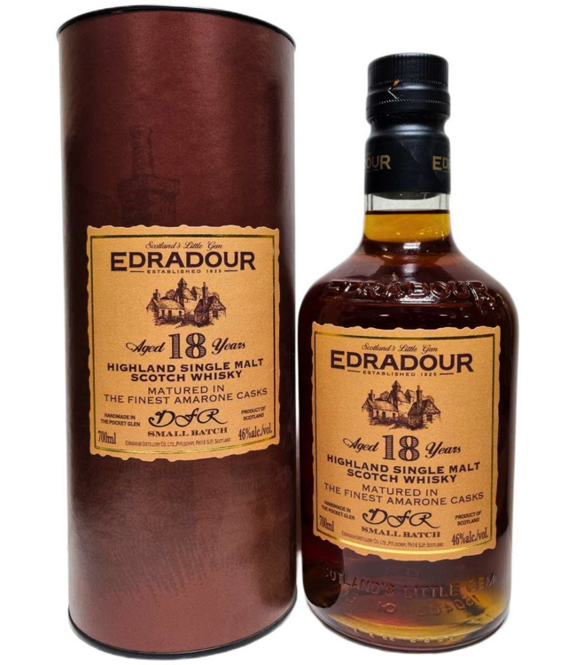 Edradour 18 Years Old Amarone Cask Matured 0.70 ltr 46%