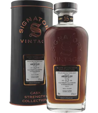 Aberfeldy Aberfeldy 12 Years Old 2014 Signatory Cask Strength Cask 5 0,70 ltr 59,2%