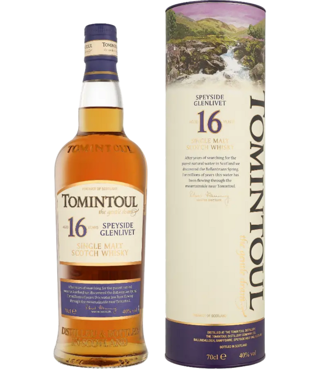 Tomintoul 16 Years Old 0,70 ltr 40%
