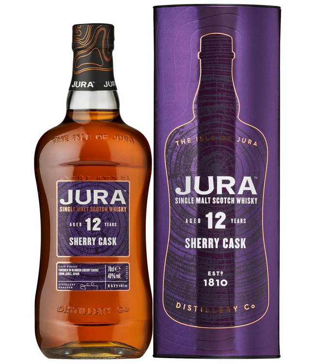 Isle of Jura 12 Years Old Sherry Cask 0,70 ltr 46%