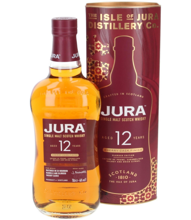 Isle of Jura 12 Years Old Sherry Cask Finish 0,70 ltr 46%