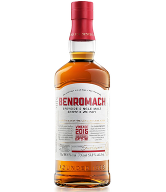 Benromach Benromach Vintage 2015 Cask Strength Batch 1 0,70 ltr 58,8%