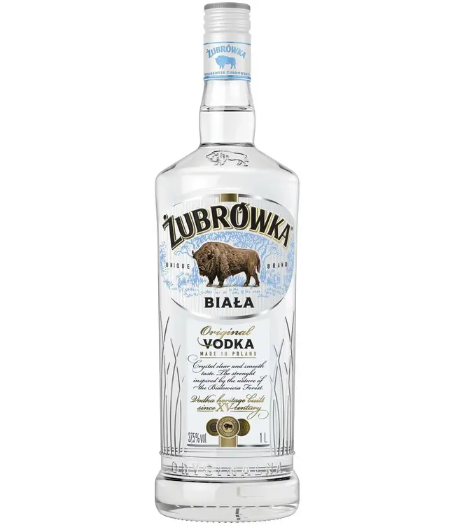 Zubrowka Biala Vodka 1,00 ltr 40%