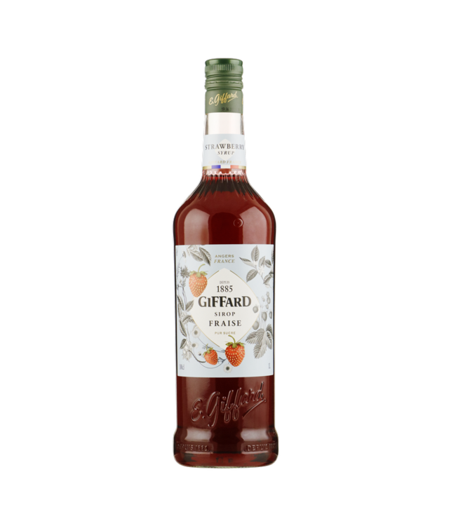 Giffard Strawberry Syrup 1,00 ltr 0%