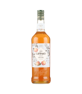 Giffard Peach Syrup 1,00 ltr 0%