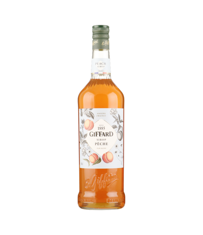 Giffard Peach Syrup 1,00 ltr 0%