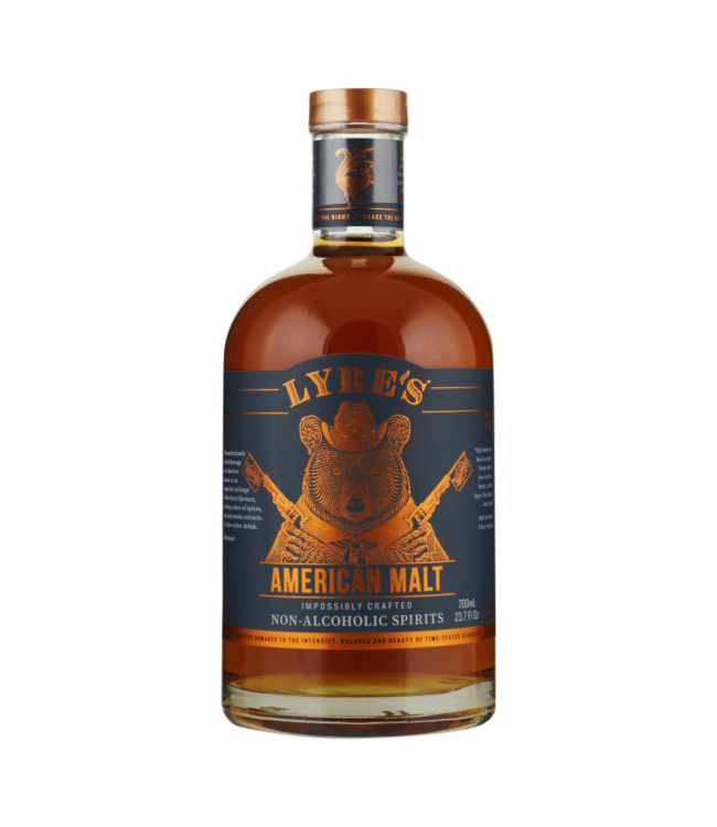 Lyre's American Malt Alc. Vrij 0,70 ltr 0%
