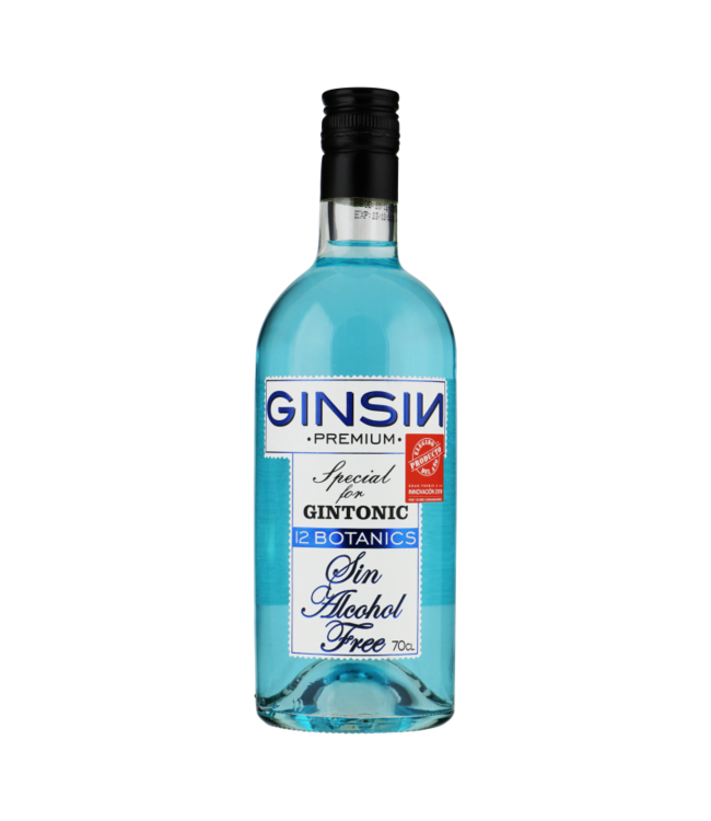 Ginsin 12 Botanics Alcoholvrij Ginsmaak 0,70 ltr 0%