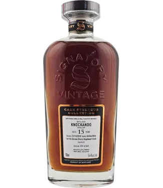 Knockando Knockando 2010 Signatory Cask Strength Cask 6 0,70 ltr 54,4% Knockando Knockando 2010 Signatory Cask Strength Cask 6 0,70 ltr 54,4%