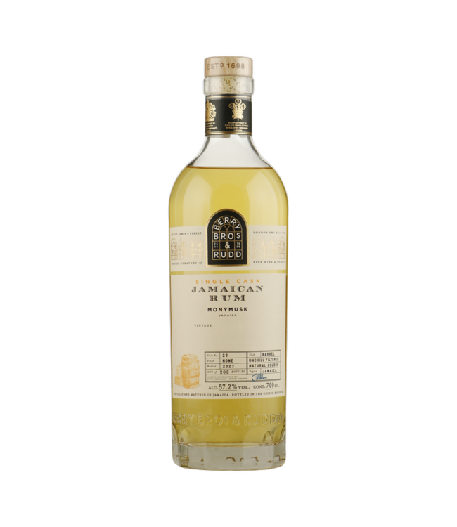 Berry Bros & Rudd Sc Monymusk Rum 2004 0,70 ltr 57%