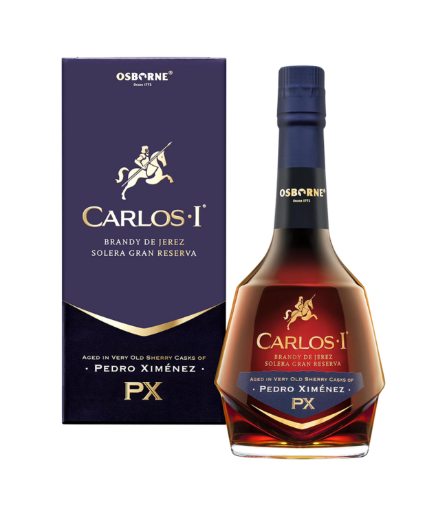 Carlos I Pedro Ximenez Brandy Jerez Solera Gran Reserva 0,70 ltr 40%