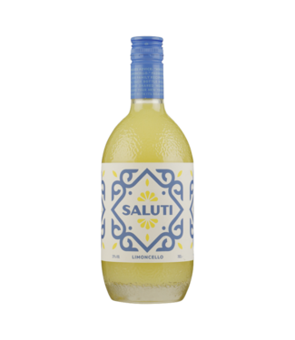 Saluti Limoncello + Shotglas 0,70 ltr 31%