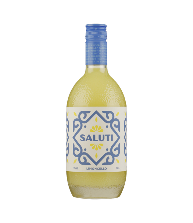 Saluti Limoncello + Shotglas 0,70 ltr 31%