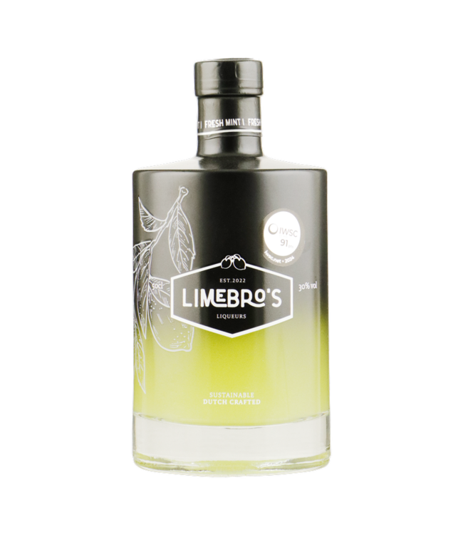 Lime Bro's Superiore Limoncello Fresh Mint 0,50 ltr 30%