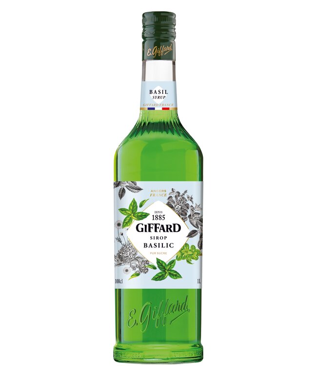 Giffard Basil Syrup 1,00 ltr 0%