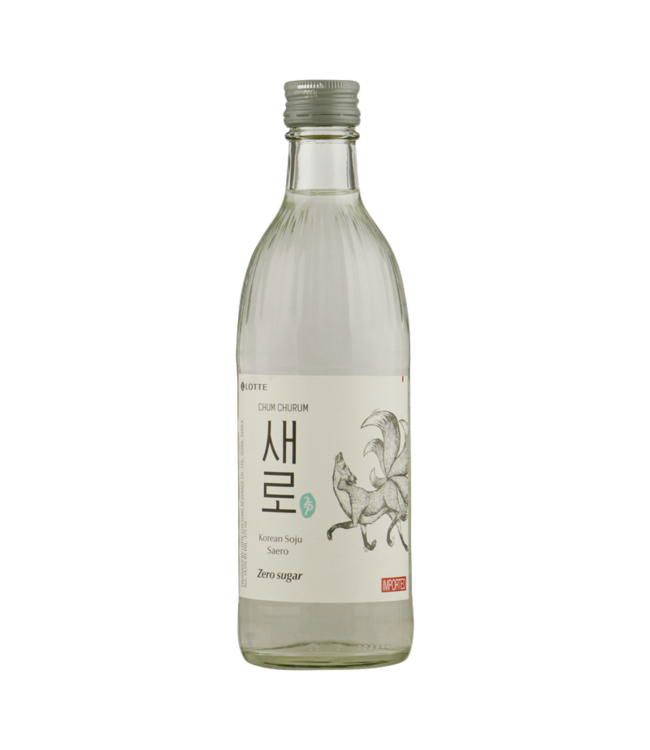 Lotte Chilsung Saero Korean Soju 0,375 ltr 15%
