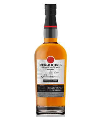 Cedar Ridge Cedar Ridge Single Cask Series - Chardonnay Finish 0,75 ltr 61%