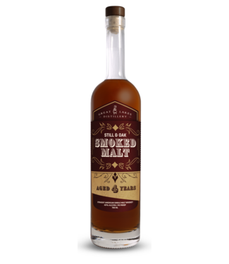 Great Lakes Great Lakes Distillery Still & Oak Smoked Malt 4 Years Old 0,75 ltr 45%