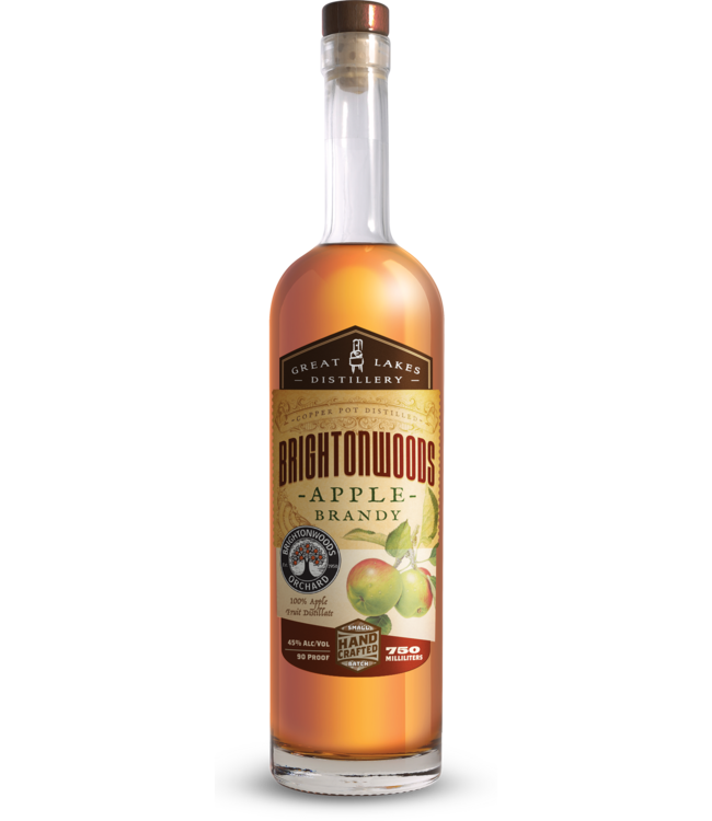 Great Lakes Distillery Brightonwoods Apple Brandy 0,75 ltr 45%