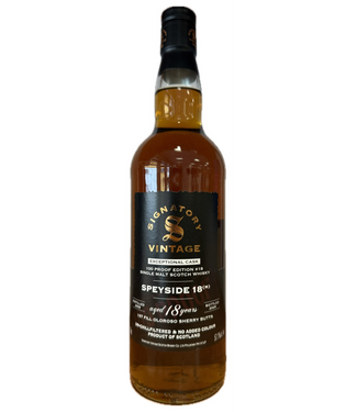 Speyside (M) 18 Years Old Signatory Vintage 100 Proof Edition Exceptional Cask #18 0,70 ltr 57,1%