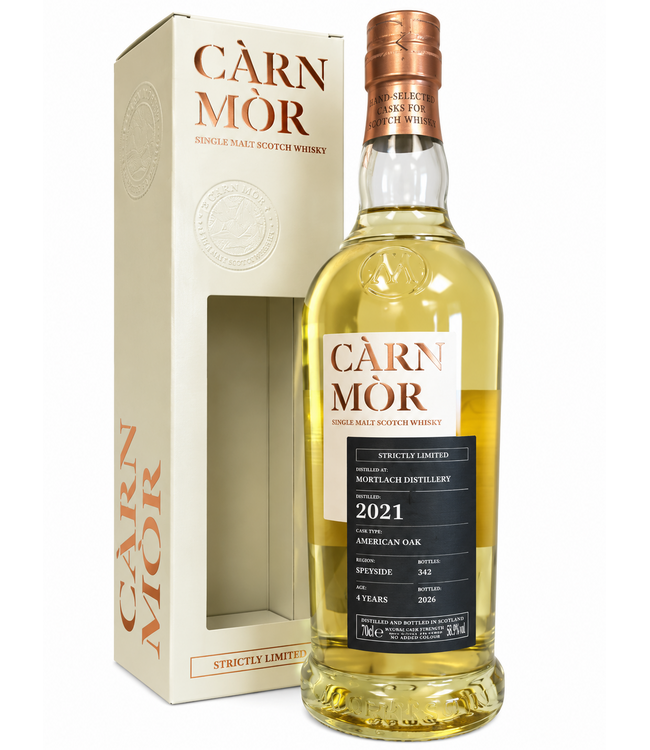 Mortlach 4 Years Old 2021 Carn Mor 0,70 ltr 47,5%