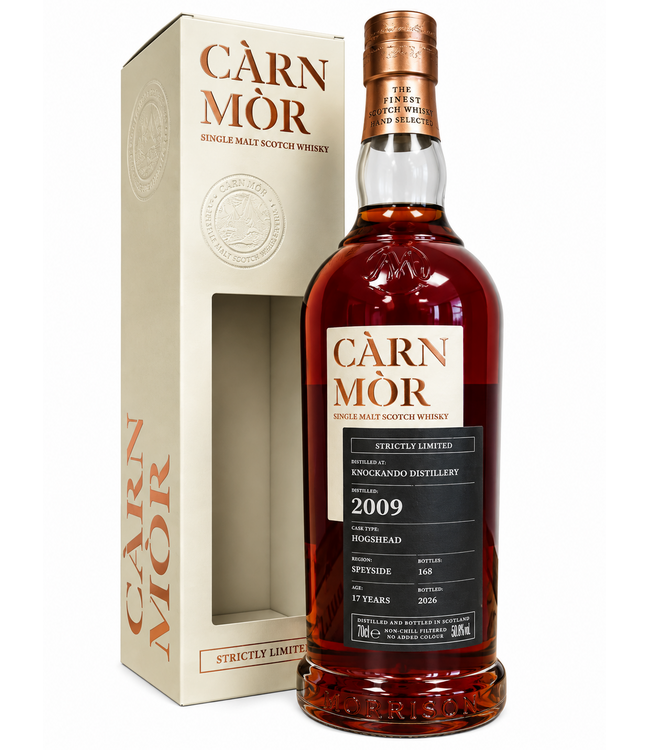 Knockando 17 Years Old 2009 Carn Mor 0.70 ltr 47.5%