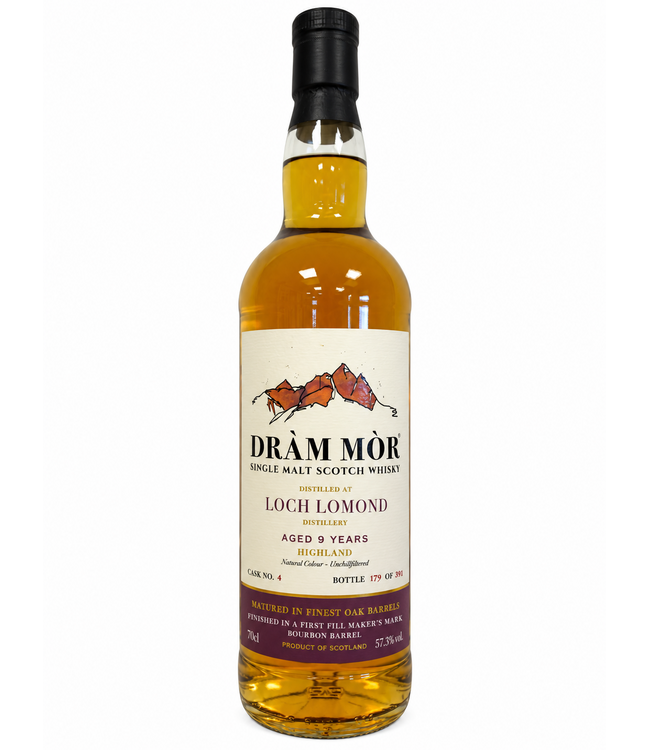 Loch Lomond 9 Years Old 2016 Dram Mor 0,70 ltr 55,9%