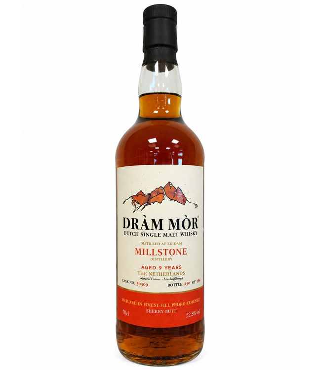 Millstone 9 Years Old 2016 Dram Mor 0,70 ltr 54,2%