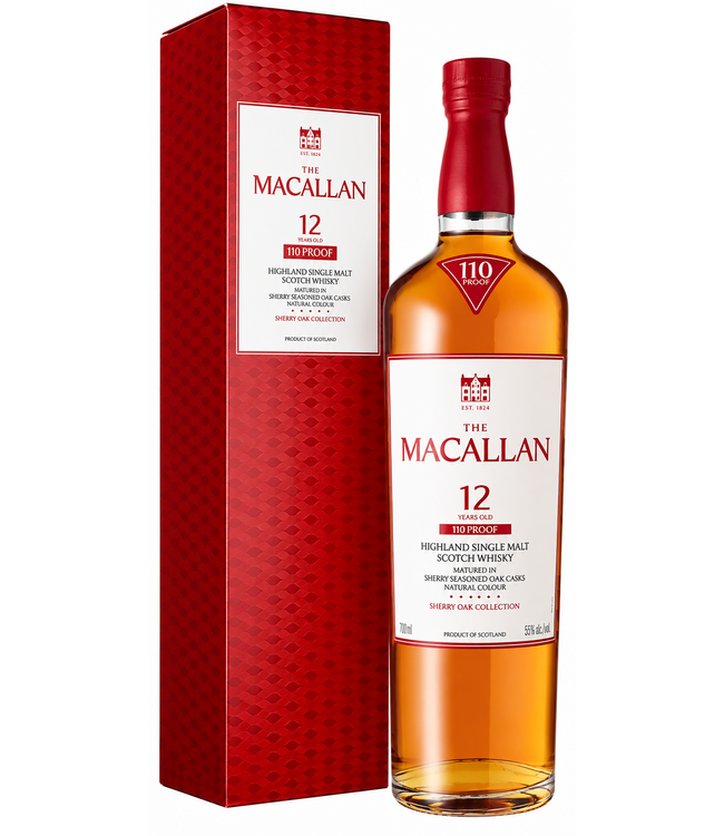 Macallan 12 Years Old 110 Proof 0,70 ltr 55%