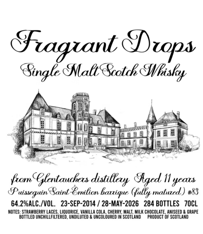 Glentauchers 11 Years Old 2014 Fragrant Drops 0,70 ltr 64,2%
