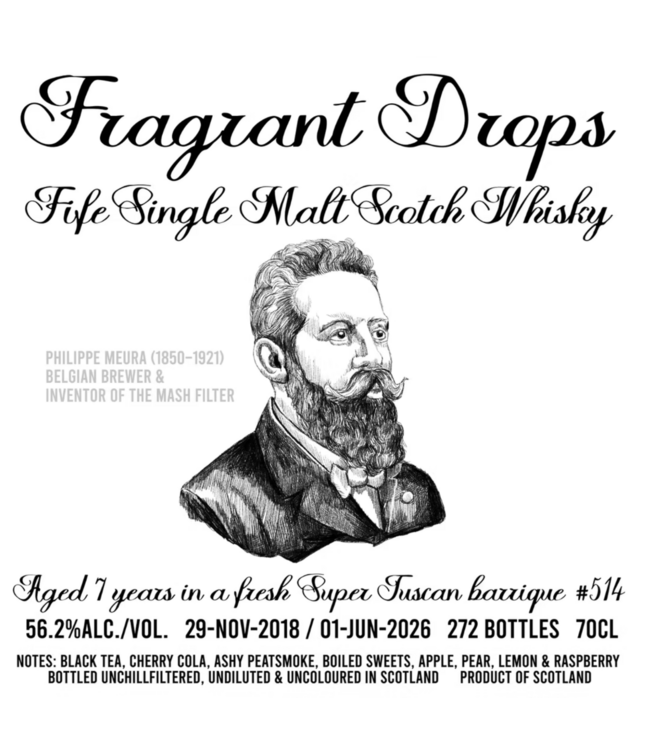 Finglassie 7 Years Old 2018 Fragrant Drops 0,70 ltr 59,8%