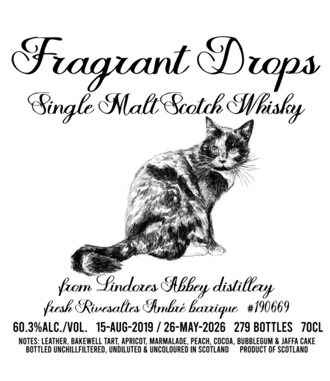 Lindores Abbey 6 Years Old 2019 Fragrant Drops 0,70 ltr 60,3%