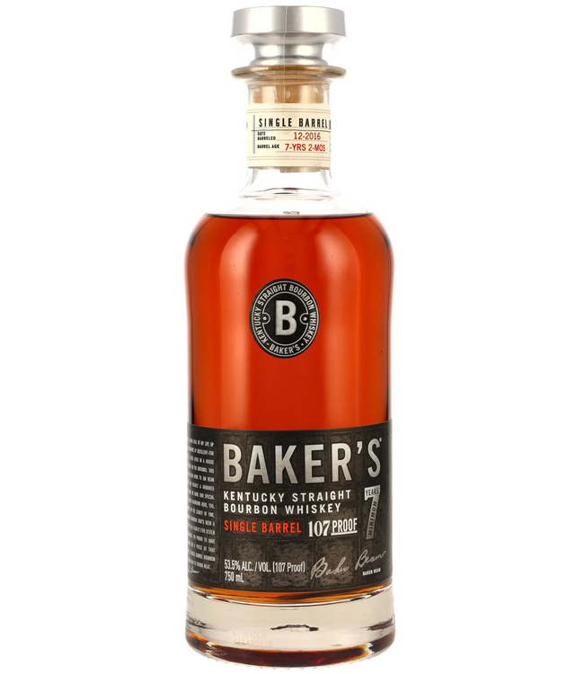 Bakers Bourbon 7 Years Old 0,70 ltr 53,5%