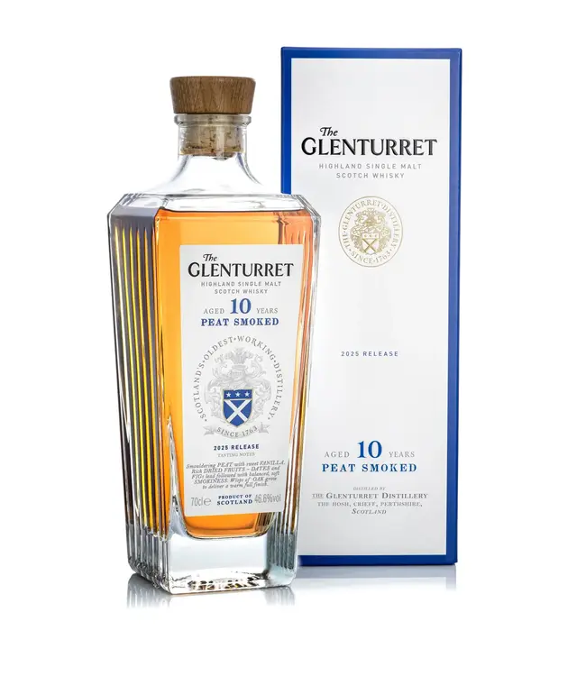 Glenturret 10 Years Old Peat Smoked 2025 Release 0,70 ltr 46,6%