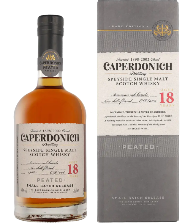 Caperdonich 18 Years Old Peated 0,70 ltr 48%