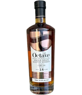 Girvan Girvan 18 Years Old 2008 Duncan Taylor Octave 0,70 ltr 51,5%
